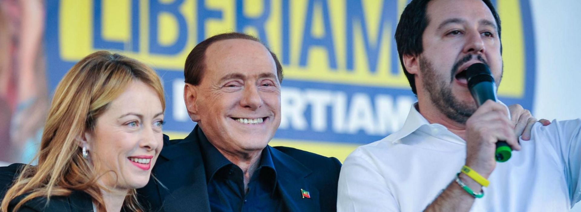 meloni berlusconi salvini