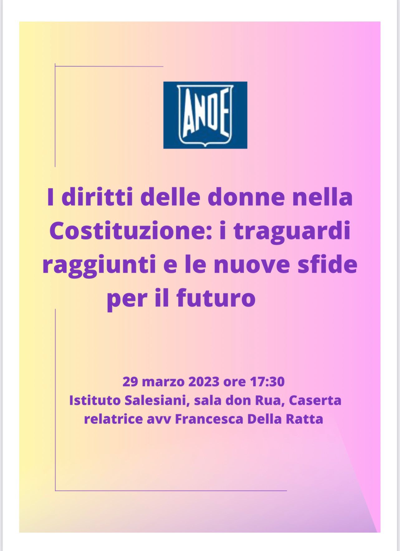 Caserta 29 Marzo