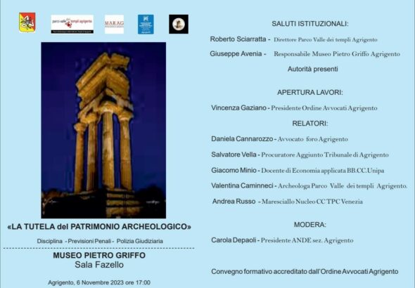 AGRIGENTO 6 Nov